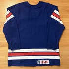 Team Usa Team Issued Nike Swift World Championship Hockey Jersey Blue Size 58t