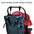 Ultra Lightweight Convertible Diaper Backpack To Tote Bag  Sporty Casual Design