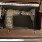 1920s Singer Treadle Sewing Machine In Original Cabinet