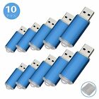 Lot 10 1gb 2gb 4gb 8gb 16gb Usb 2 0 Rectangle Flash Drive Memory Stick Pen Drive