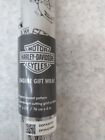 Lot Of 2 Harley Davidson Gift Wrap Engine Repeat Pattern 30  X 20  Hdx-99234