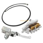 Front Brake Master Cylinder   Caliper Line Assy For Yamaha Yz125 Yz250 2001-2007