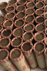Two  2  Rolls Of Wheat Pennies  Unsearched   1909-1958  Price Is Per 2 Rolls   