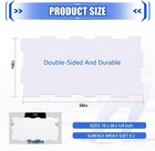 3 Pack Dryland Hockey Ice Tiles  19 X 38 Inch Large Synthetic Ice Tiles Artif   