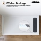 32 In D X 60 In W 3 4 In H Left right Drain Single Threshold Shower Base
