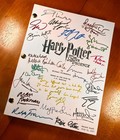 Harry Potter And The Order Of The Phoenix Script- Signed- Autograph Reprints