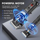 Professional Hair Clippers Electric Mens Beard Trimmer Set Razor Shaver Cordles
