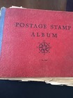 C1935 Vintage Worldwide Stamp Album Old Foreign Collection Estate Lot Read