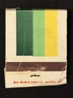 Red   White Quality Food Products Used Matchbook Vintage Matches Old