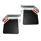 Spring Loaded Mudflap Hanger Angled Stainless 1 125   Mud Flap For Semi Truck Hd