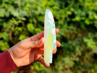 Opalite Angel Aura Spearhead     Crystal Healing Athame Knife   Metaphysical Gift
