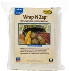  2 Pack  Pellon Wrap-n-zap Quilting Batting  Off-white 45  X 36  Precut Package