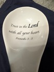 Coventry Porcelain Daily Blessings Spoon Rest Proverbs 3 5