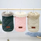 Soft Warm Pet Jacket Clothes 3 Colors Winter Puppy Dogs Cats Clothing Pet Vest 