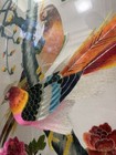 Chinese Silk Embroidered Framed Tapestry Birds Flowers Tree Textile Art