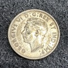 1947 Silver Canadian Quarter 25c Vf