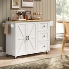 Rolling Kitchen Island With Storage Kitchen Island Cart W spice Rack For Kitchen