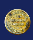 Civil War Token   Ja  Brennan New York Us   Foreign Postage Stamps Gen mcclellan