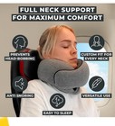  Neck Travel Pillow   Memory Foam Neck Pillow For Comfort On Airplane   