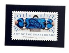 Usps Forever Postage Stamp Display Promo Magnet Art Of The Skateboard 2025