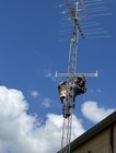--antenna--tower Cross Arm-mount-29 -stand Off--ham Radio-1 5 Clamp galvanized 