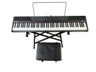 Alesis Recital Piano 88 Semi-weighted Keys W  Pedal  Stand  And Seat