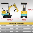 1 Ton Track Mini Excavator Rato Engine Epa Hydraulic Thumb Clamp Usa Stock 2026