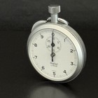 Gallet By Racine Swiss 50mm Stopwatch For Parts Not Working