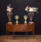 Sheraton Sideboard Mahogany - Antique Buffet Server Circa 1910