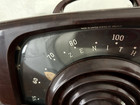 Vintage Zenith Consol-tone Bakelite Tube Table Radio Model 6d614 Working Pre-ww2