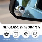 2 Pcs Car Blind Spot Mirror  Convex Round Vehicle Reversing Rear View Mirror  36