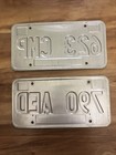 2 Vintage Kentucky License Plates Jackson   Clay Co  Bluegrass State 2003   2004