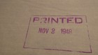 Railroad Blueprint Rock Island Sleepers Golden Fleece   Golden Dial 1948    725