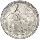 1936 Cleveland Silver Commemorative Half Dollar - Pcgs Ms 66