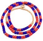 Vintage Czech Bohemian Glass Opaque  Mix African Trade Beads