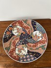Antique Meiji Large 12    Imari Hand Painted Asian Japanese Gilt Plate Charger