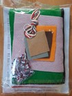 Designworks Crafts Felt Christmas Ornament Kit Santa s Sealed Set Of 13  5351