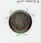 1864 New Brunswick 20 Cents Silver