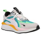 Puma Rscurve Aura Lace Up  Womens White Sneakers Casual Shoes 375784-01