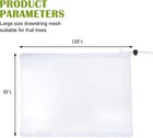 6  8  X 6  10  Large Fruit Tree Netting For Squirrels And Birds With Drawstring