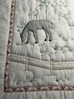 New  Handmade Crib Quilt    field Of Horses    Size 40 X 60   