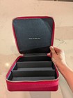 Warby Parker Hot Pink 3 Frame Travel Glasses Case Hard Shell With Zipper