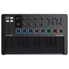 Arturia Minilab 3 Midi 25 Key Keyboard Controller Deep Black W Case