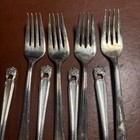 1847 Rogers Bros Eternally Yours Silver Plate Flatware Salad Forks  sold Ea 