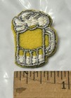 Vintage Mini Beer Mug Embroidered Patch