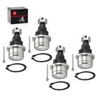 1998-2004 For Honda Foreman 450 Es S Trx450 Fe Fm Upper And Lower Ball Joints X4