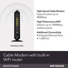 Netgear Nighthawk Cable Modem Wifi Router Combo C7000compatibility Cable Prov   
