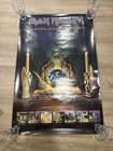 Iron Maiden Promo Tour Poster  Rare 1988 Seventh Son Of A 36x24 Crystal Ball