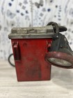 Vintage Koehler Wheat 4 Volt Coal Mining Cap Lamp Headlight Battery Miner