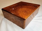 Elie Bleu Paris Burled Wood Cigar Humidor Made In France